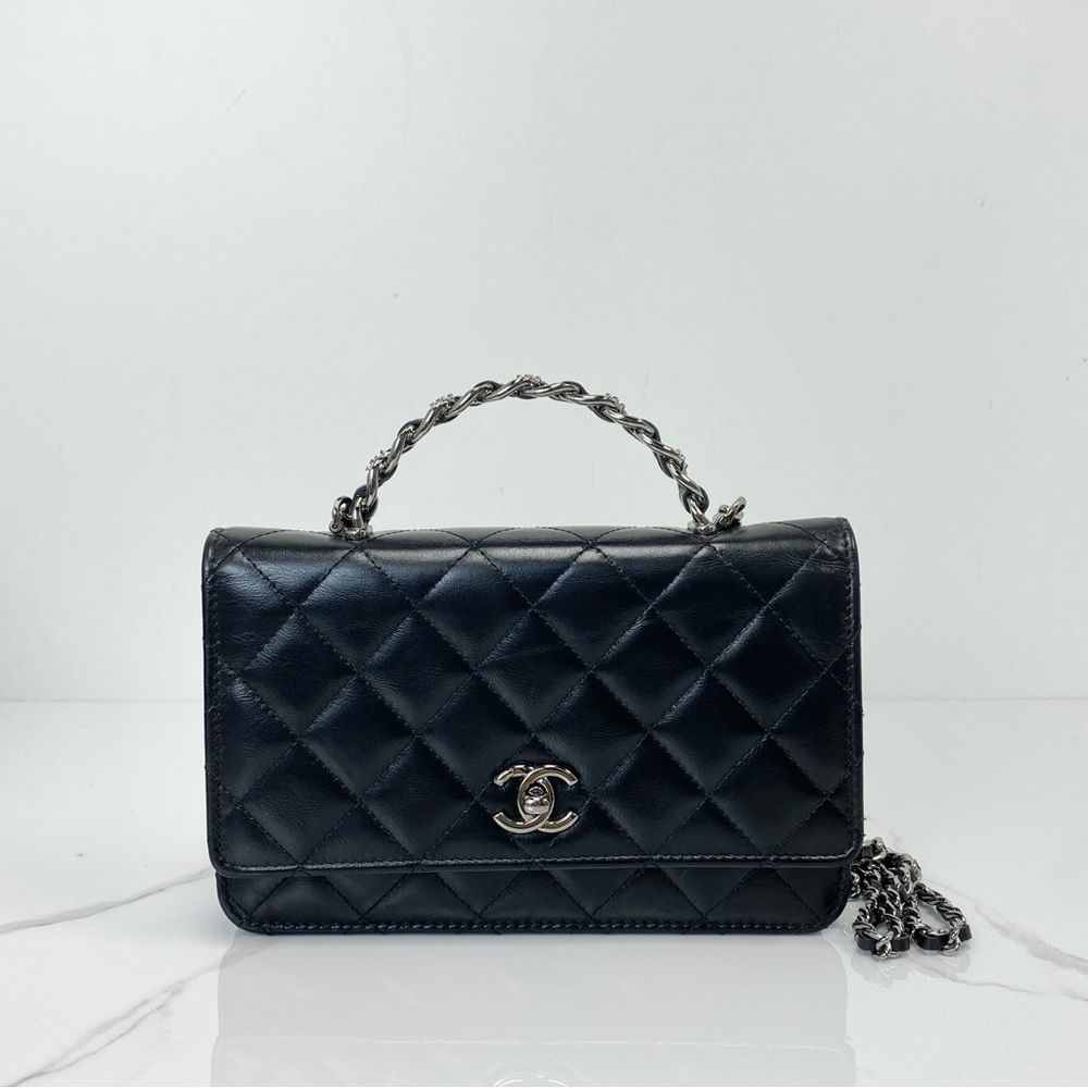 Chanel Wallet on Chain with Top Handle